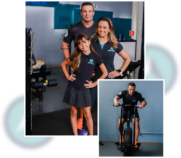 Pessoas Treinando na Health